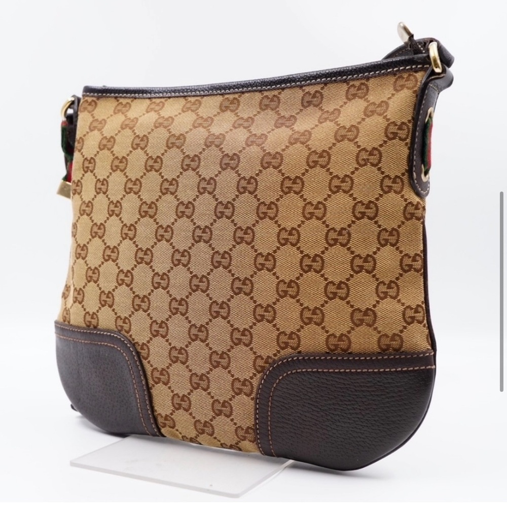 GUCCI PRINCY CROSSBODY W LEATHER CORNERS